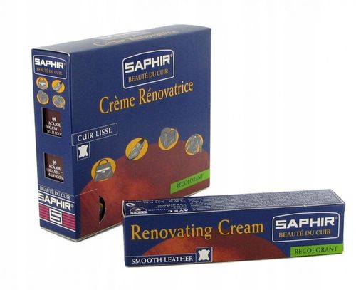 SAPHIR RENOVATING CREAM KREM DO RENOWACJI SKÓR na Arena.pl