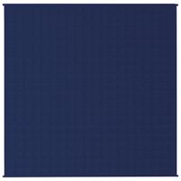 Koc obciążeniowy, niebieski, 200x200 cm, 13 kg, tkanina