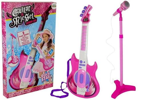 Gitara Z Mikrofonem Gwiazda Rocka Dźwięk na Arena.pl