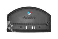 DRZWI C06 LEWE - 42X70 CM + TERMOMETR 0-250°C do pieca pizzy pizzeria żeliwne