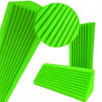 PUŁAPKA BASOWA ĆWIERĆWALEC WYGŁUSZENIE | Wys.100 cm | R: 200 mm Zielona