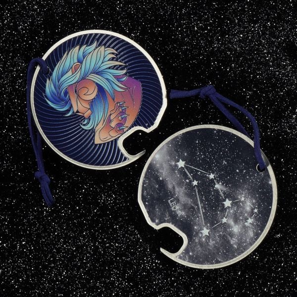 OTWIERACZ STALOWY DO BUTELEK KAPSLI ZODIAK LEW zdjęcie 5