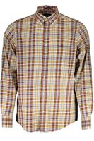 KOSZULA Z DŁUGIM RĘKAWEM GANT FIOLETOWA S