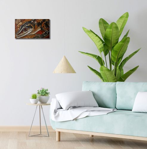 Obraz 40x20cm Oko Jaszczurki na Arena.pl