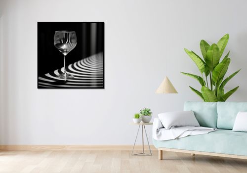 Plakat 90x90cm Refleksje nad Szkłem na Arena.pl