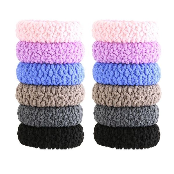 Gumki do włosów 12 sztuk mix zdjęcie 1