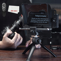 TELEPROMPTER na APARAT SMARTFON UNIWERSALNY PROMPTER mobilny PRZENOŚNY PRO