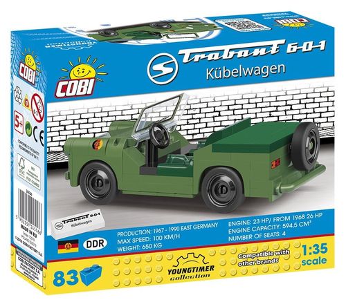 Cobi Klocki Youngtimer Collection Trabant 601 Kübelwagen na Arena.pl