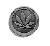 Młynek do Tytoniu Ziół Suszu Grinder Crusher Duży Liść Marihuany Czarny