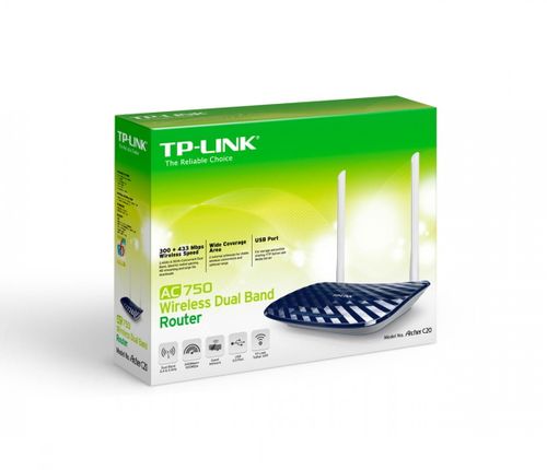 TP-LINK Archer C20 Router AC750 1WAN 4LAN DB na Arena.pl