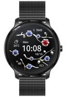 smartwatch damski rubicon rnbe66 black smarub124