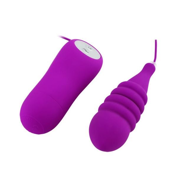Fioletowe Wibrujące Jajeczko Pleasure Shell zdjęcie 4