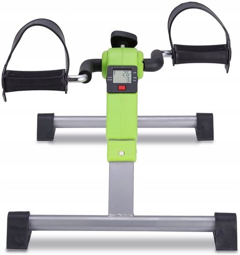 FUNKCJONALNY ROWEREK ROTOR TRENINGOWY SKŁADANY z LICZNIKIEM ZIELONY na Arena.pl