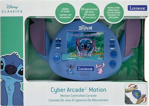 Disney Stitch konsola ze sterowaniem gestami LCD 2,8'' 50 gier na Arena.pl