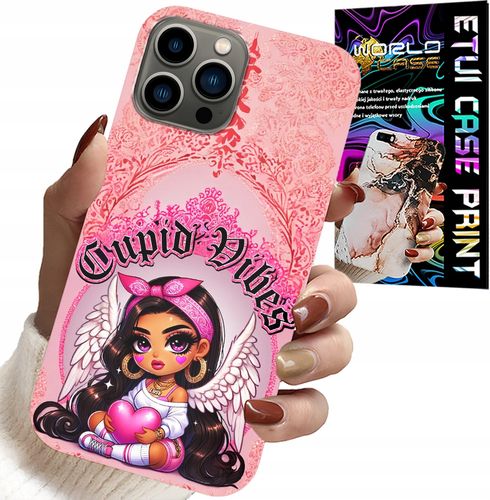 ETUI DO IPHONE 11 PRO MAX - CUPID VIBES Z UROCZĄ ANIOŁKIEM PLECKI na Arena.pl