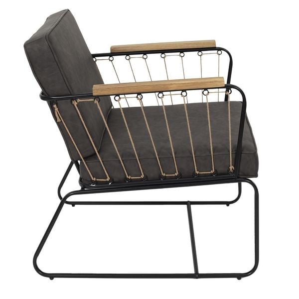 Fotel Benson brązowy zdjęcie 3