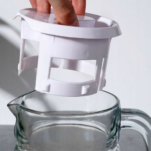 Dzbanek NA NAPOJE wodę sok lemoniadę do napojów szklany z pokrywką na Arena.pl