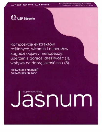 JASNUM wit/min. koniczyna czerwona-menopauza kaps. zdjęcie 1