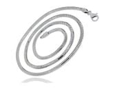 GRUBY OKRĄGŁY ŁAŃCUSZEK ŻMIJKA SNAKE WĄŻ 50CM