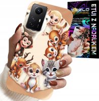 ETUI DO XIAOMI NOTE 12S 4G - PLECKI DLA DZIECI W ZWIERZĘTA LEŚNE CASE