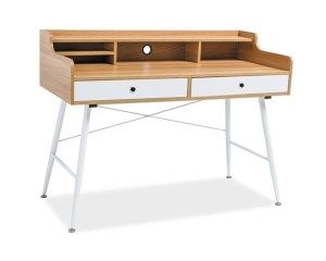 BIURKO B-160 BIAŁY/DĄB na Arena.pl