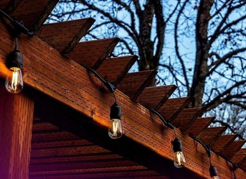 Girlanda Ogrodowa Świetlna 15m+31x Żarówka LED 1W Gęsta Wodoszczelna na Arena.pl