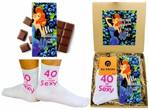 Prezent na URODZINY z okazji urodzin 40 lat CZTERDZIESTKA 18 30 50 60 wzory na Arena.pl