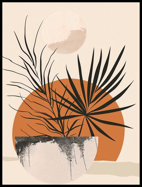 Plakat 60x80cm Palmowy Zachód zdjęcie 2