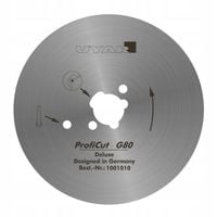 Ostrze gładkie 80mm mięso kebab do POTIS S120 S150 S180 UYAR ProfiCut G80