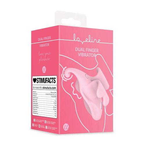 Finger Dual Vibrator - Pink na Arena.pl