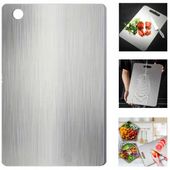 Deska do Krojenia ze Stali Nierdzewnej DESKA DO KROJENIA METALOWA 30 CM