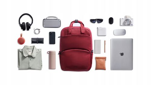 Plecak na laptopa 15,6" wodoodporny Colorlite 14L czerwony, nowy na Arena.pl