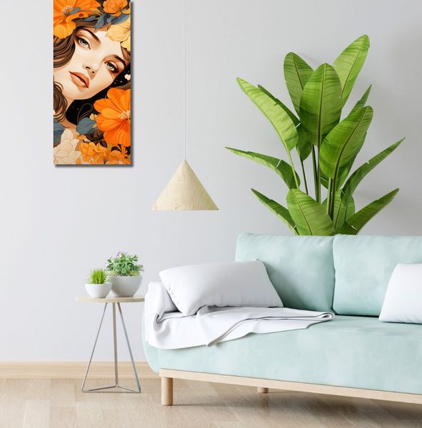 Obraz 30x70cm Kwiatowa Esencja zdjęcie 2