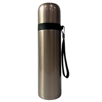 Termos Bidon Kubek Termiczny Stal Nierdzewna Złoty 500 ml Szczelny