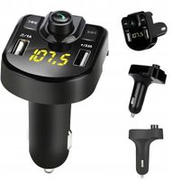 FM TRANSMITER SAMOCHODOWY MP3 ZESTAW ŁADOWARKA BLUETOOTH