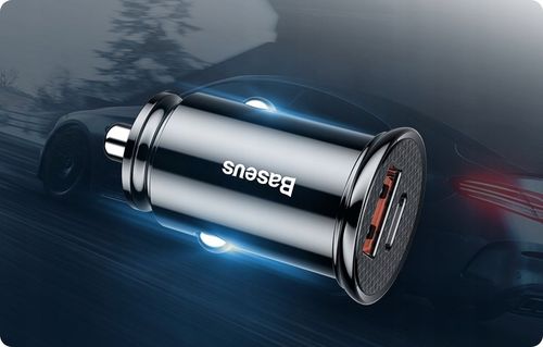 BASEUS MOCNA SZYBKA ŁADOWARKA SAMOCHODOWA USB USB-C TYP-C PD 30W QC 3.0 5A na Arena.pl
