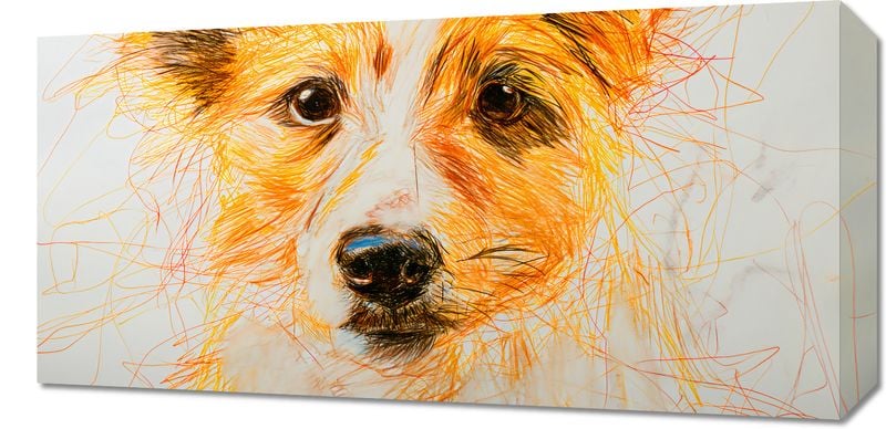 Obraz 60x30cm Uroczy Gość zdjęcie 1