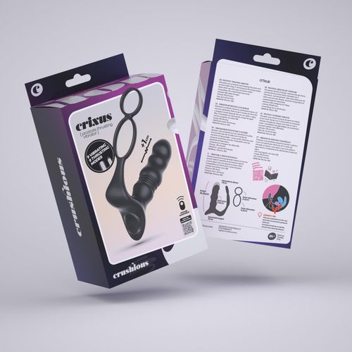 Crushious Crixus Prostate Vibrator With Remote Control na Arena.pl
