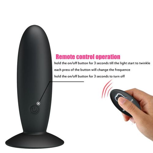 PRETTY LOVE - REMOTE CONTROL VIBRATING PLUG 12 function na Arena.pl