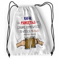 Plecak Dla Rafała Sportowy Szkolny Worek Torba Z Nadrukiem Ze Zdjęciem