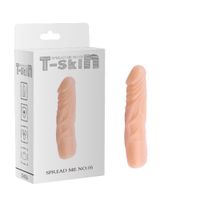 realistyczne dildo z cyberskóry tskin 18 cm