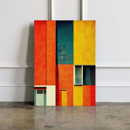 Obraz na płótnie bauhaus abstrakcja 70x100 cm na Arena.pl
