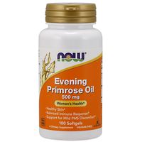 NOW FOODS Evening Primrose Oil Olej z Wiesiołka Dwuletniego z GLA (100 kaps