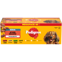 PEDIGREE® Senior Wybór Smaków w Galaretce, 40 x 100 g