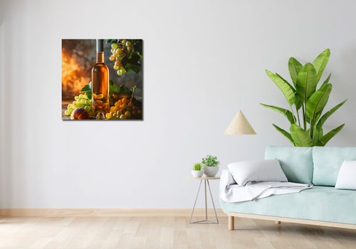 Obraz 70x70cm Bursztynowe Wino na Arena.pl