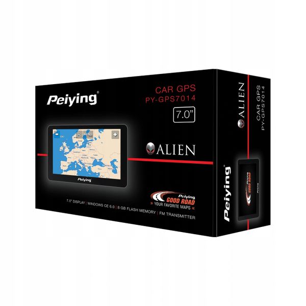 Nawigacja Gps Peiying Alien Py-Gps7014 + Mapa Eu zdjęcie 4