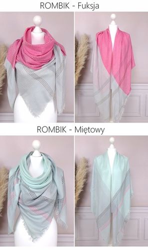 PAREO CHUSTA PLAŻOWA FRĘDZLE narzutka BOHO KOLORY na Arena.pl