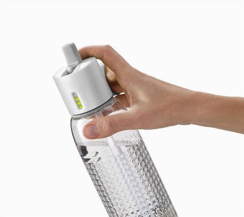 JJ - Butelka na wodę DOT Active 750 ml, biała na Arena.pl