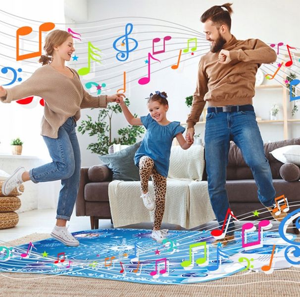 MATA DO TAŃCZENIA MUZYCZNA GRA ZRĘCZNOŚCIOWA KRAINA LODU MUZYKA BLUETOOTH zdjęcie 7