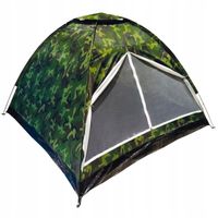 Namiot Turystyczny 2 osobowy MORO na kamping z Moskitierą CAPTAIN MIKE